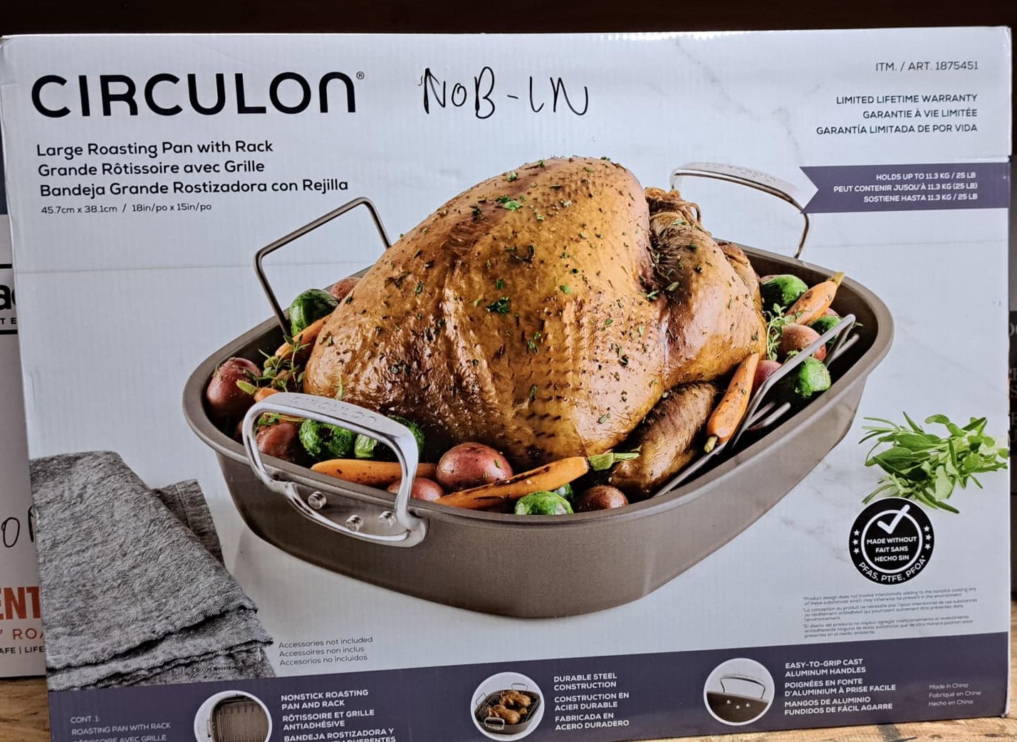 Circulon Nonstick Oval Roaster with Rack
