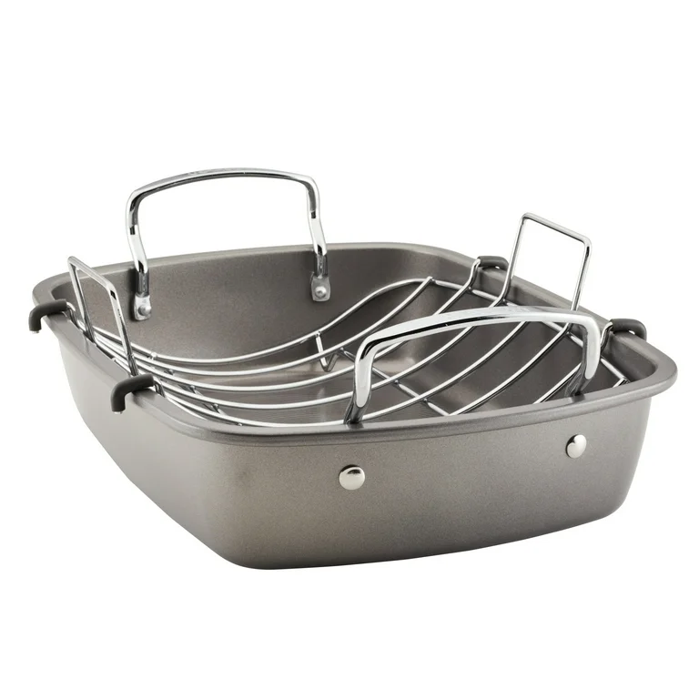 Circulon Nonstick Oval Roaster with Rack - Image 3
