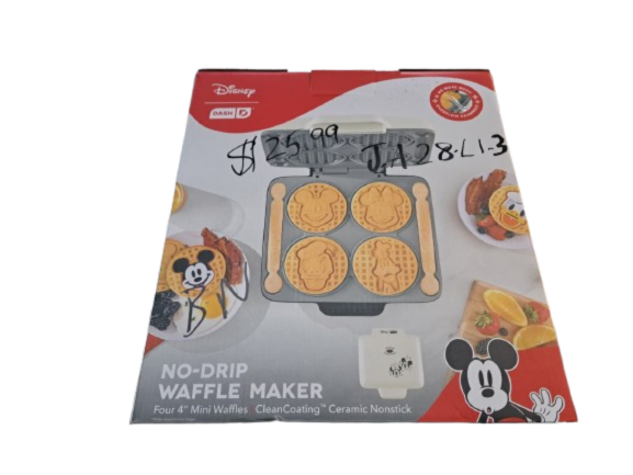 Dash Disney Mickey & Friends No-Drip Waffle Maker