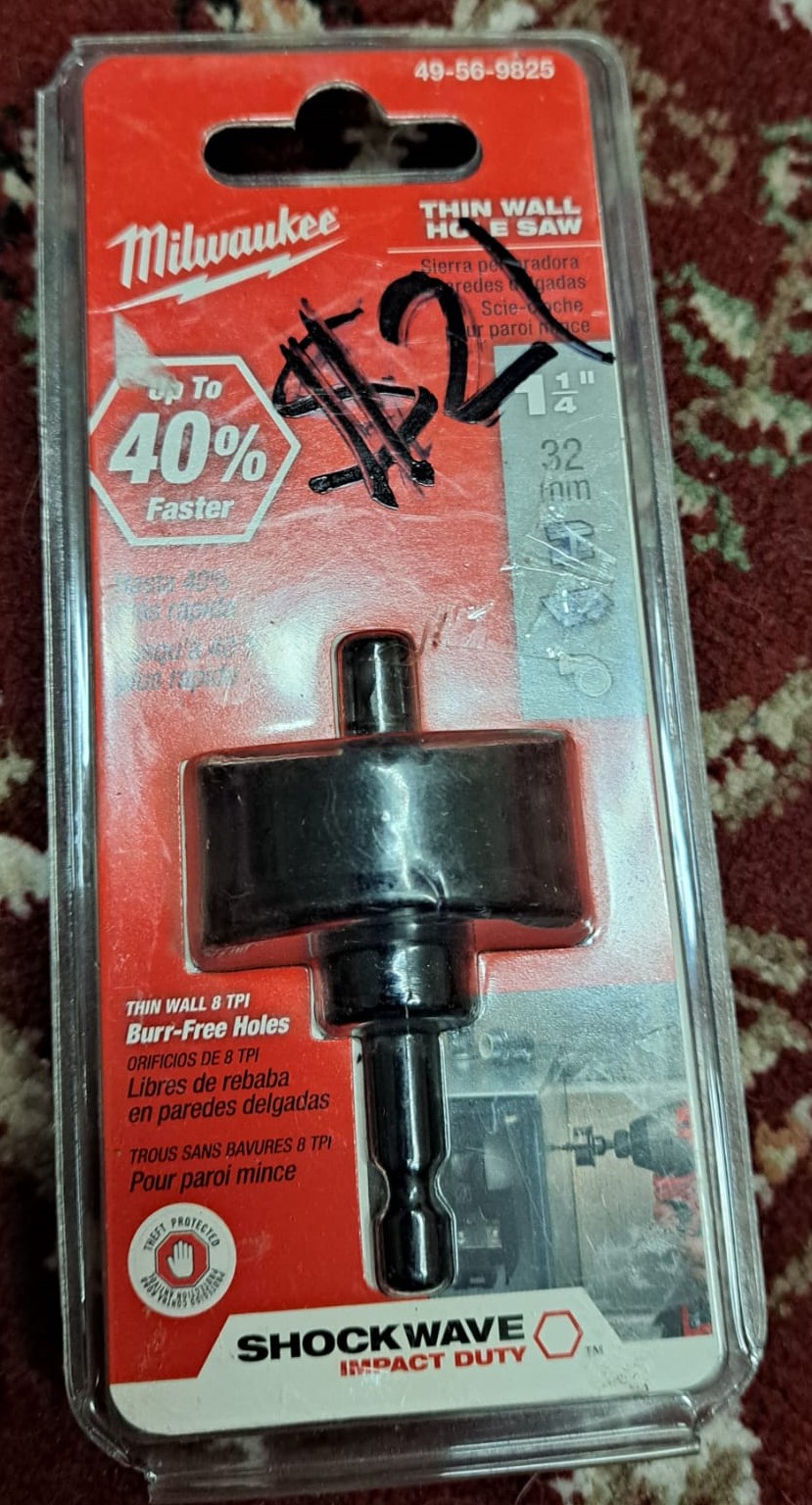 Milwaukee 1-1/4 in. SHOCKWAVE IMPACT DUTY Hole Saw