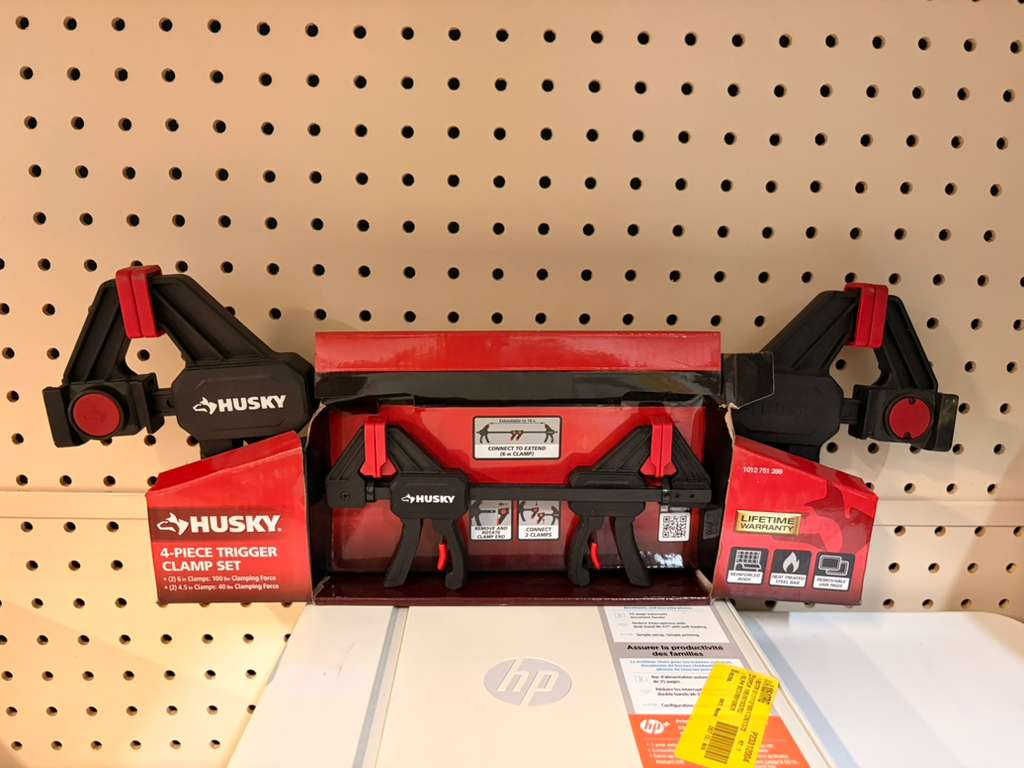 Husky Trigger Clamp Set (4-Piece)