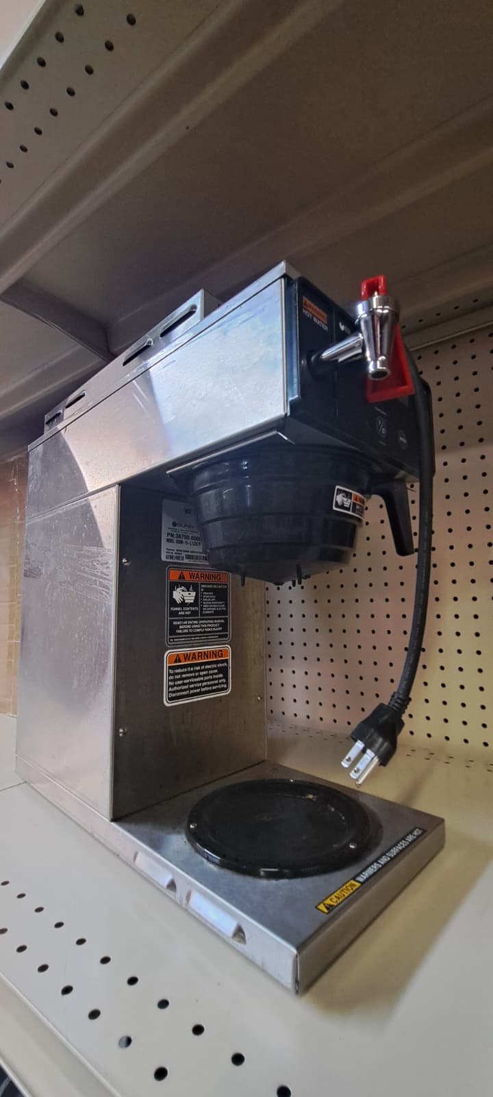 Bunn AXIOM-15-3 commercial 12-cup automatic coffee brewer