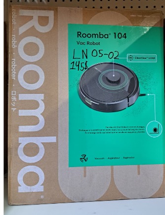 iRobot Roomba 104 Vac Robot Vacuum Intense Power-Lifting Suction