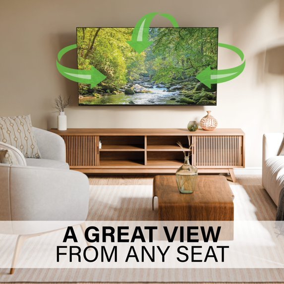 Sanus VuePoint FMF418KIT Full-Motion TV Wall Mount for 42-85