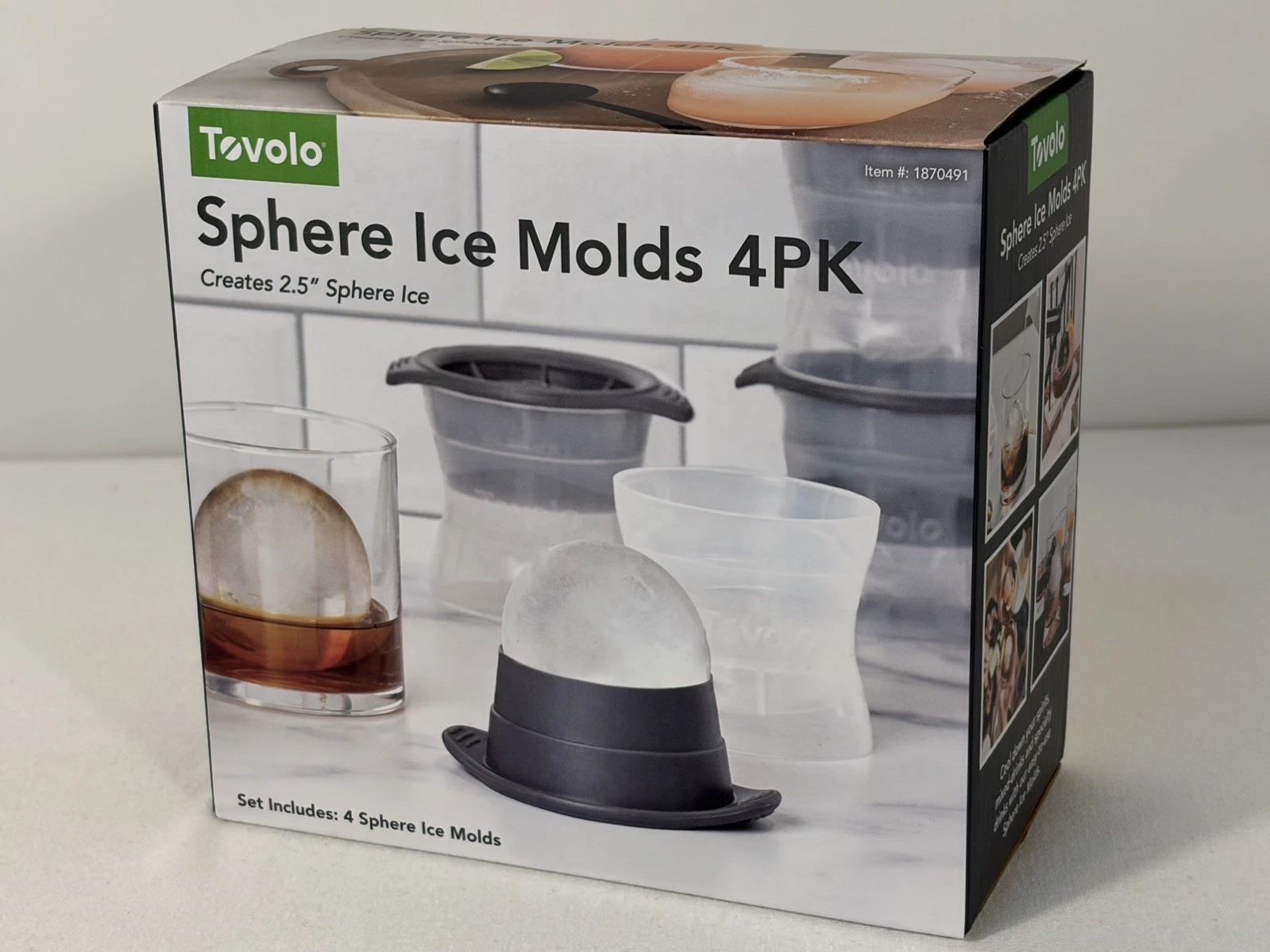 Tovolo Sphere Ice Molds, Set of 4