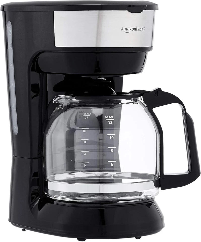 Amazon Basics 12-cup programmable coffee maker, model 46290