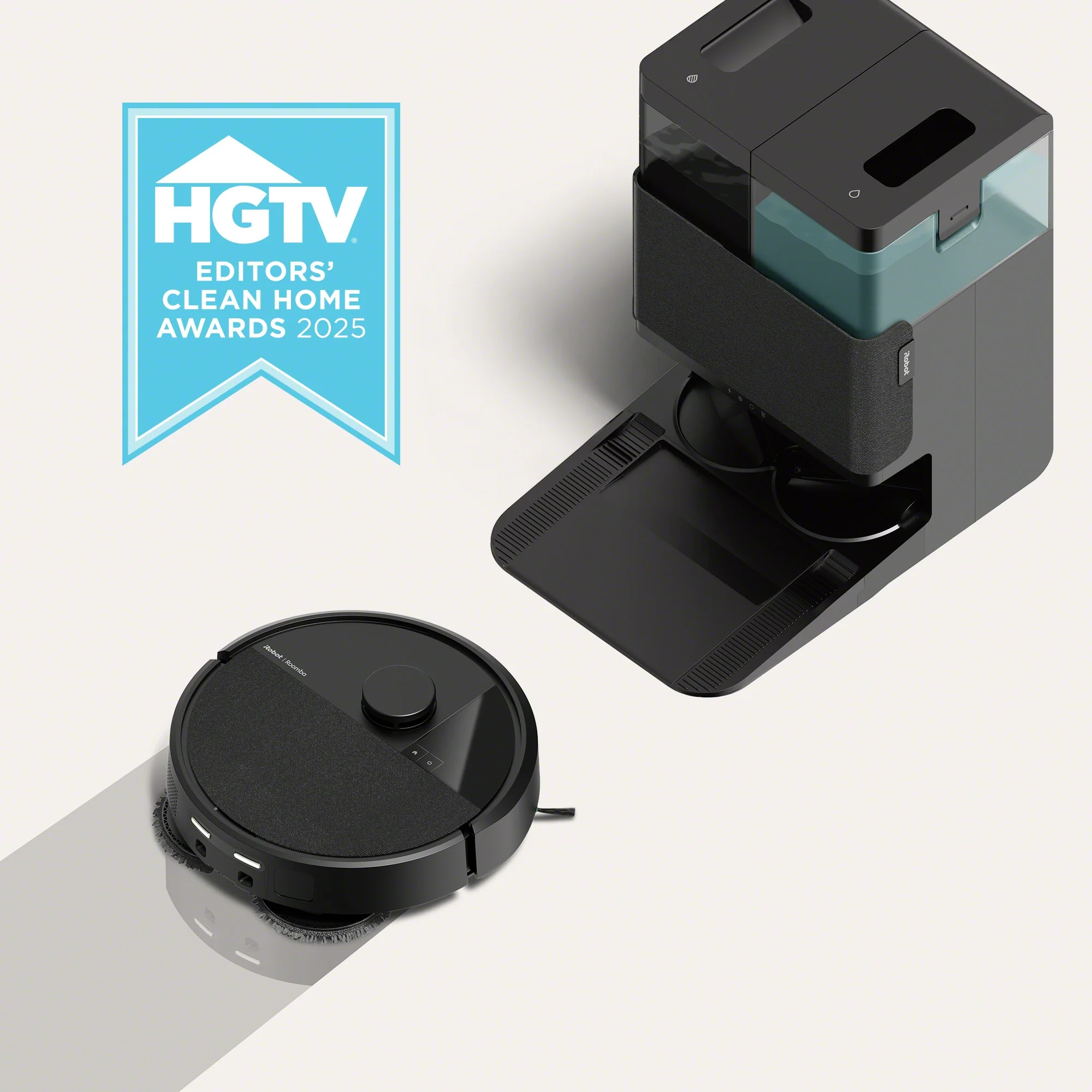 iRobot Roomba Plus 405 (G185) Combo Robot Vacuum & Mop with AutoWash Dock - Spinning Mop Pads, Self-Empties, Pad Washing & Drying, Self-Cleaning, Pad-Lift, LiDAR Navigation - Image 5