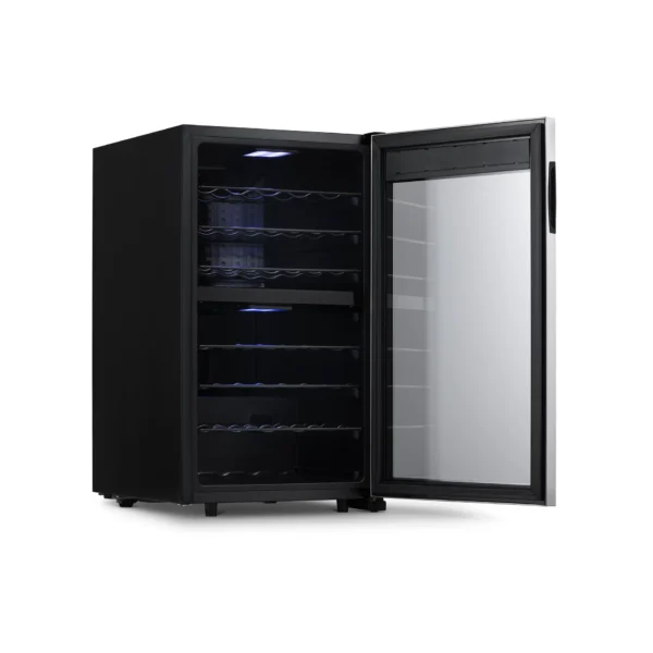 Vissani 4.3 Cu. ft. Wine and Beverage Cooler in stainless Steel