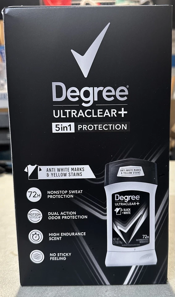 Degree Men UltraClear+ Antiperspirant Deodorant in a 5-pack