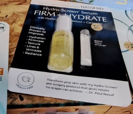 NassifMD Hydro-Screen Serum Firm + Hydrate