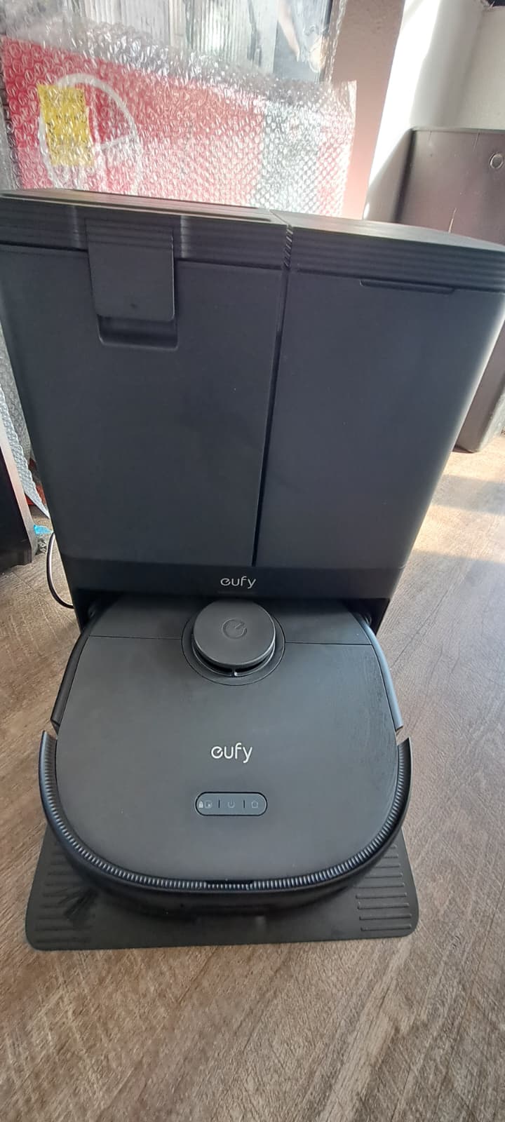 eufy X10 Pro Omni Robot Vacuum and Mop with 8,000 Pa Suction, Dual Mops with 12 mm Auto-Lift