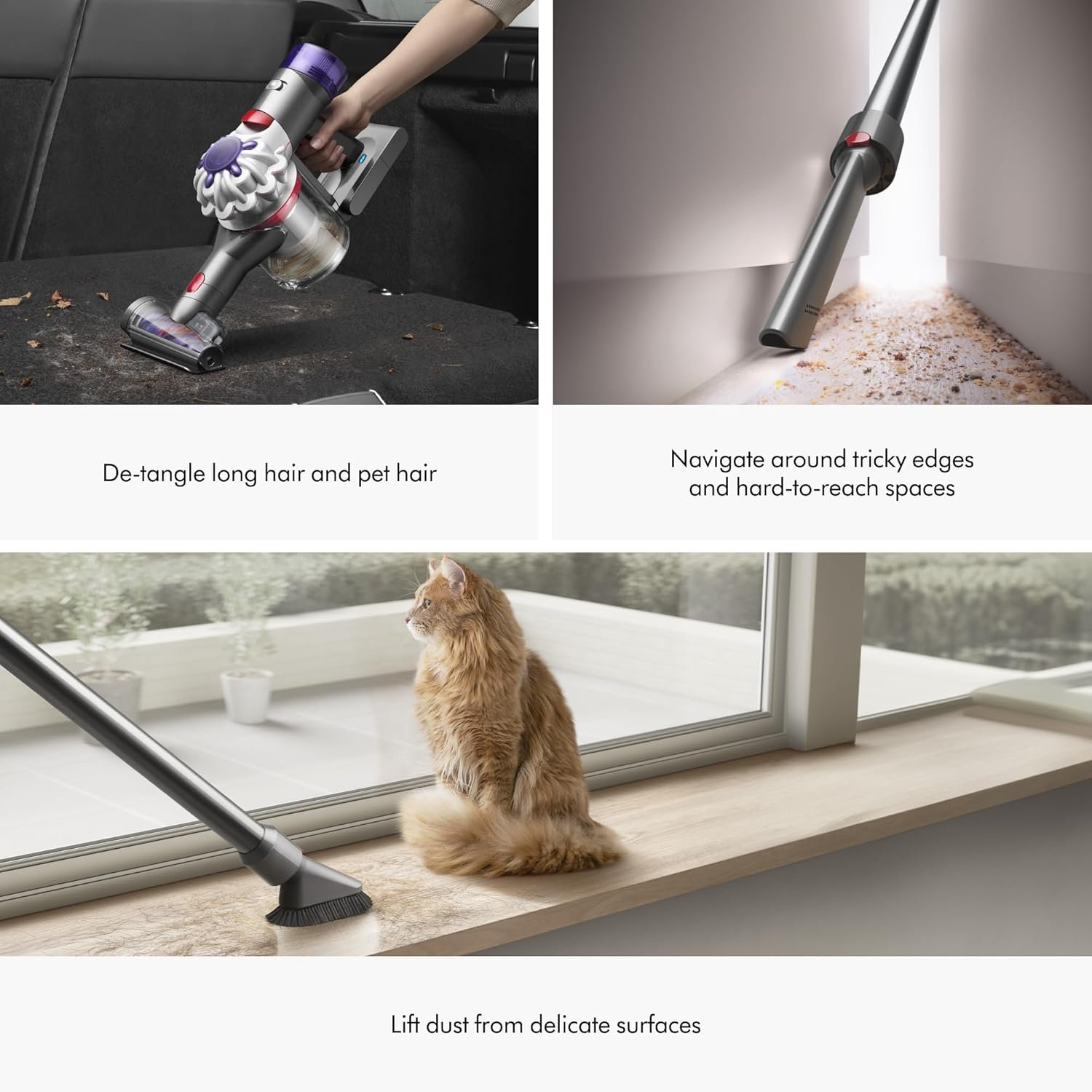 Dyson V8 Extra Cordless Vacuum Cleaner | Purple - Image 6