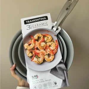 Tramontina 3-Pack Fry Pans with Nonstick Interior