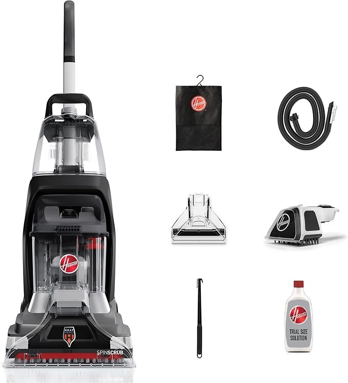 HOOVER SmartWash Essentials Pet Automatic Upright Carpet Cleaner, FH52110