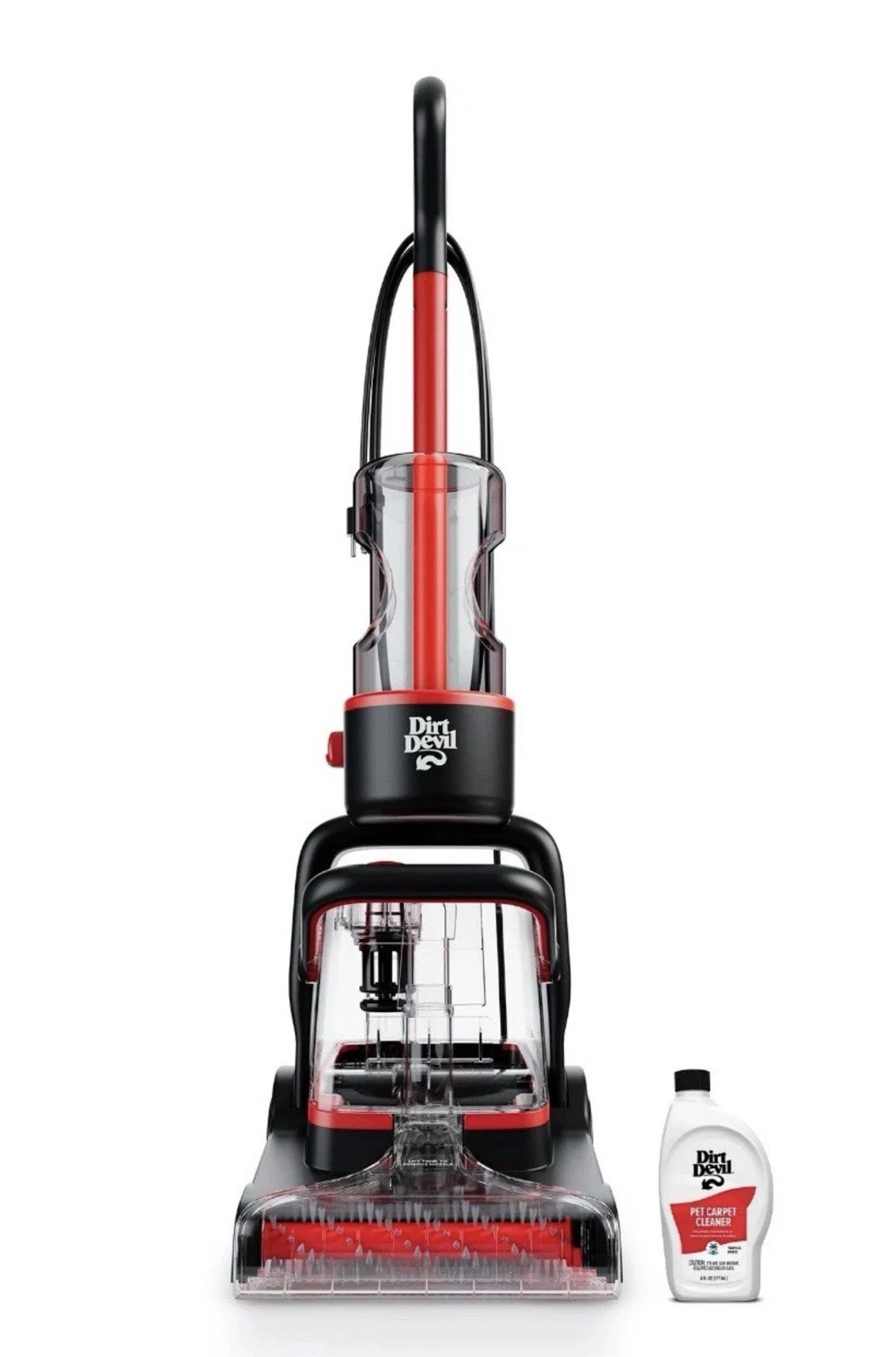 Dirt Devil Full Size Upright Carpet Cleaner, for Carpet Powerful Extraction
