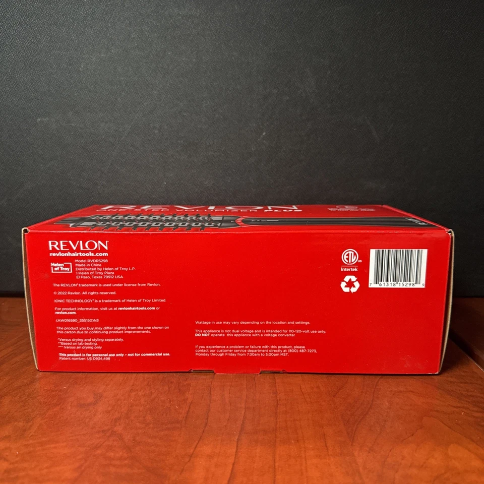 Revlon One-Step Volumizer and Hair Dryer Brush, Black - Image 3