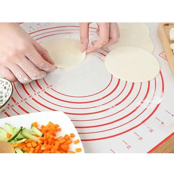 Kneading Dough Rolling Mat Pastry Pad Fondant Non Stick Silicone Sheets Bread