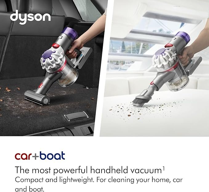 DYSON Car+Boat Handheld Vacuum Cleaner - Silver