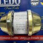 Toledo Single Cylinder Deadbolt Polished Brass CV1501-MA-US3