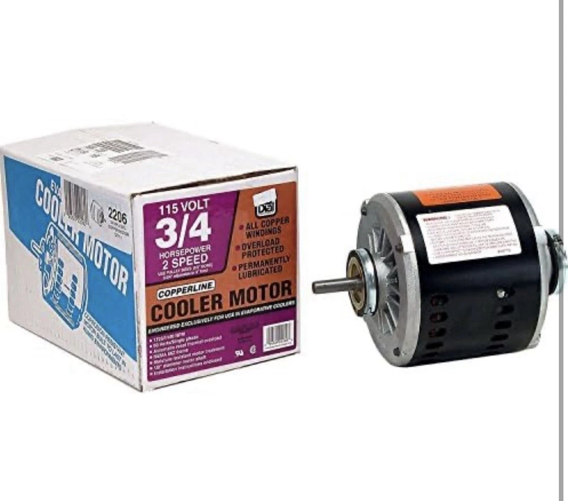 Standard Plumbing Motor 2206 3/4 Hp 115V 2-Speed Electric