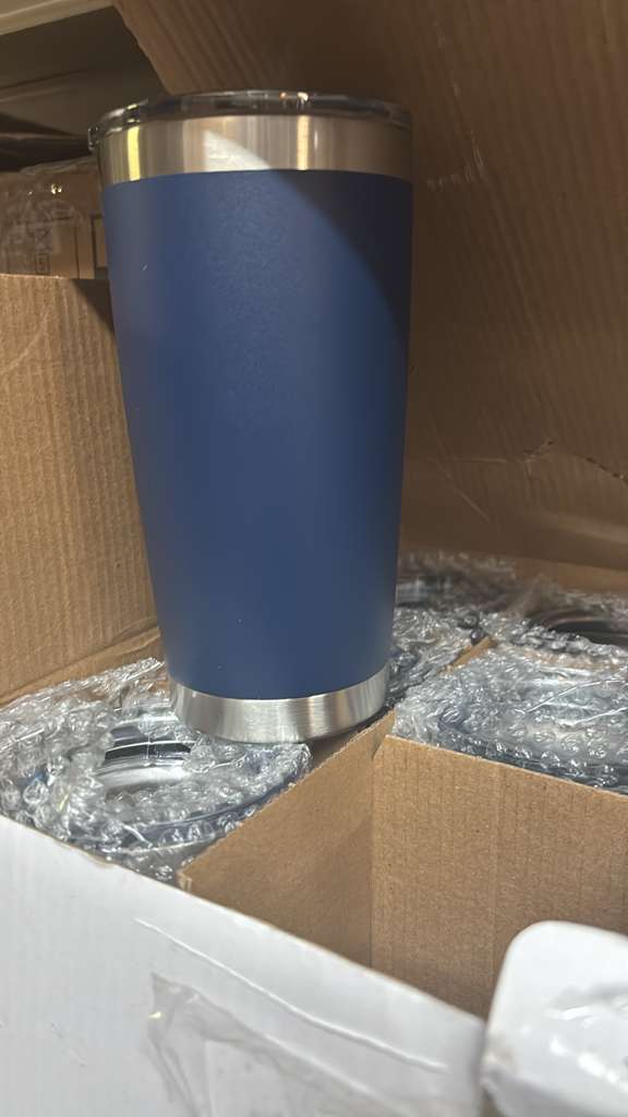 20 oz Tumbler Stainless Steel Tumblers with Lid Double Wall Vacuum Insulated Coffee Mug 20oz 1pack