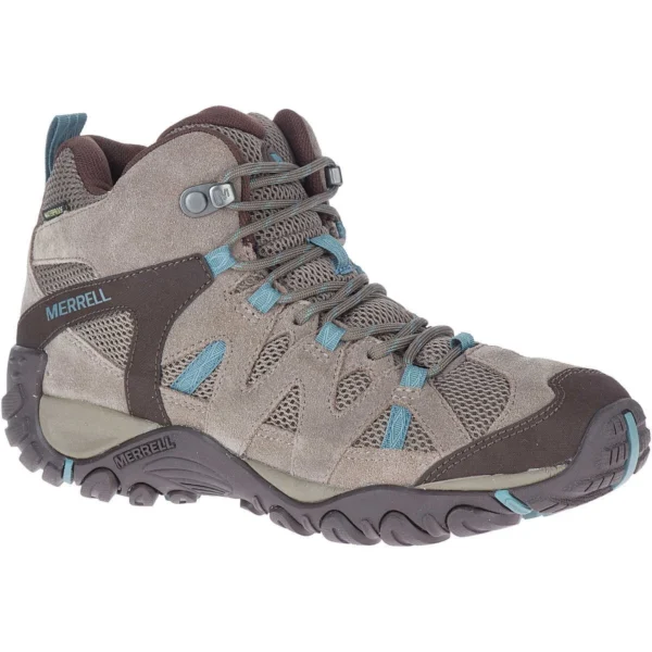 Merrell Deverta 2 Mid Waterproof Hiking Boots Women’s Size 11 Brown – Outdoor Trail Shoes Durable