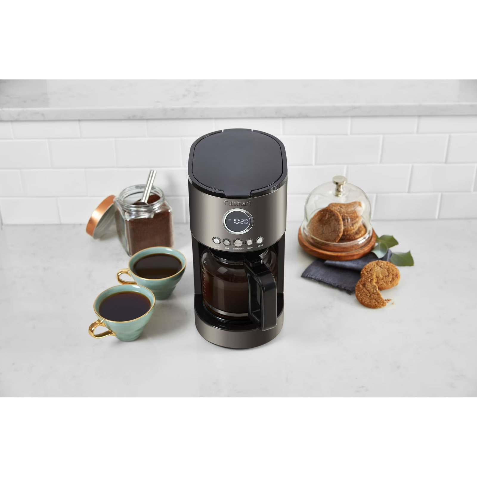Cuisinart Stainless Steel 12-Cup Coffee Maker, Black - Image 5
