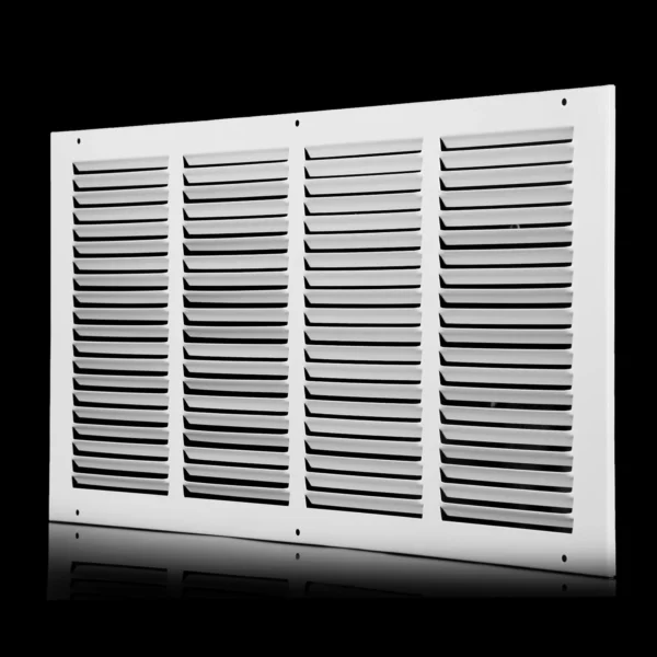 HVAC Premium 24'' x 16'' [Duct Opening] Flat Stamped Steel Return Air Grille