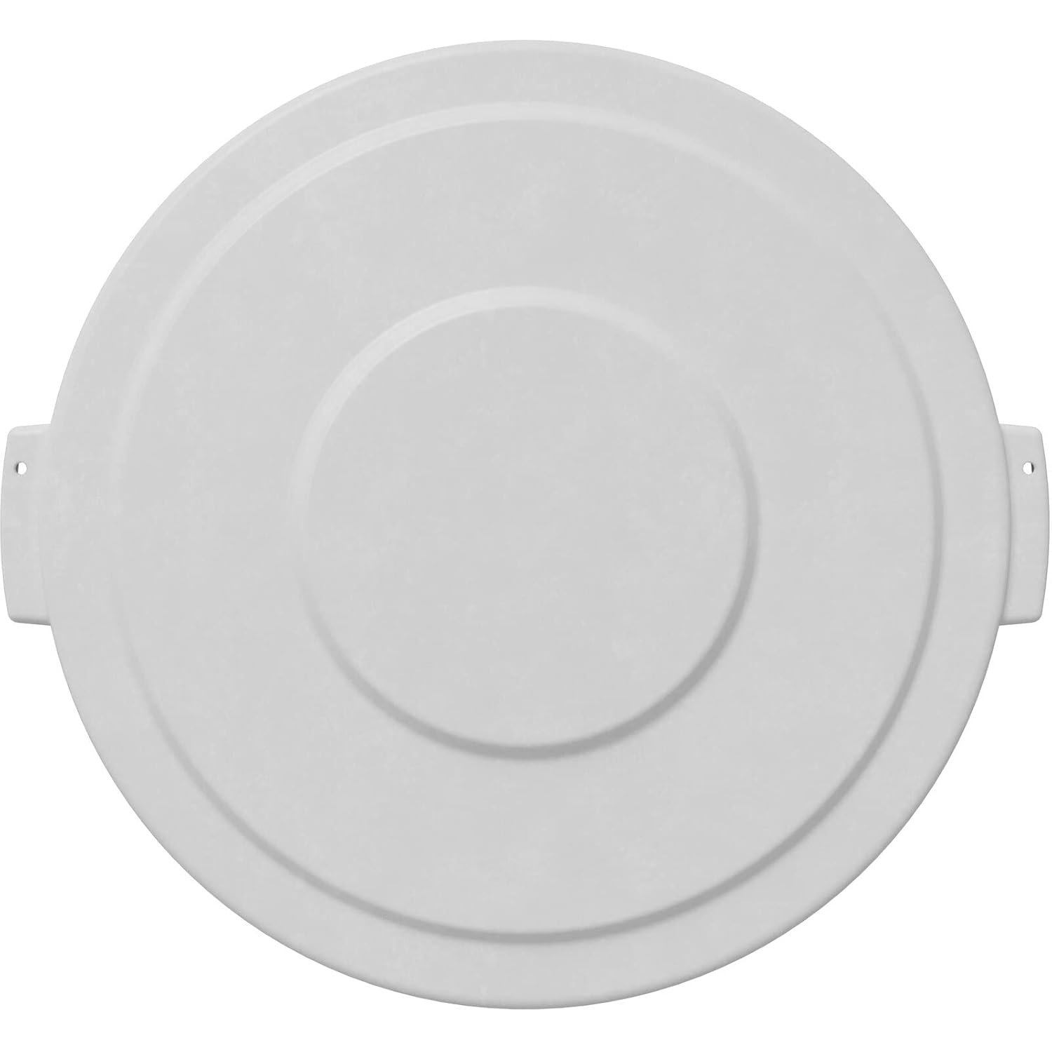 SPARTA Bronco Lid for 32 Gal. Trash Can, Durable, Food-Safe, NSF and HACCP-Compliant, Lid for Commercial Use (Container Sold Separately – Fits Bronco Only), Polyethylene, 32 Gallon, White - Image 3