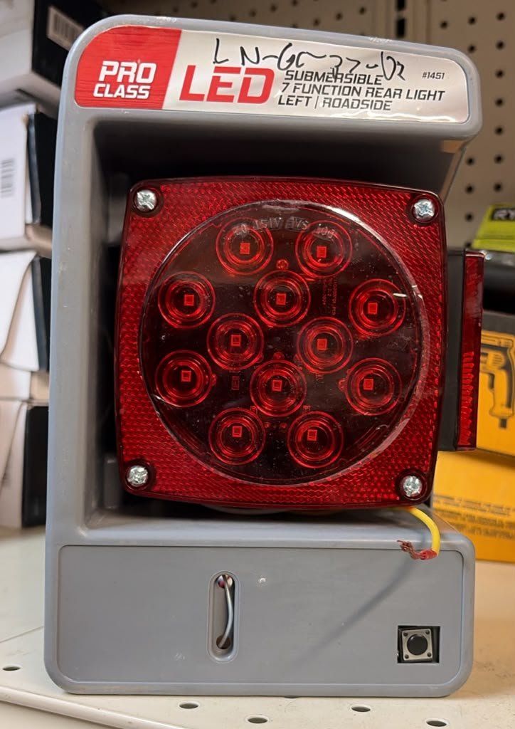 ProClass 80 In Submersible 7-Function Roadside LED Red Left and Right