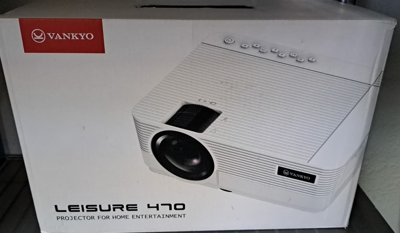 Vankyo Leisure 470 Pro Native 1080P Wireless Single LCD Mini Projector