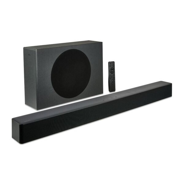 Onn. 100130683 32" 2.1 Soundbar with 2 Speakers & Wireless Subwoofer (No Charger)
