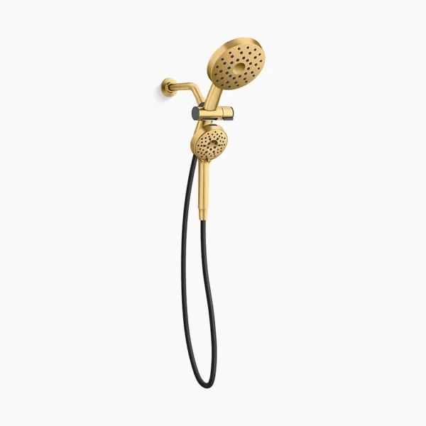 Kohler Prone 3-in-1 Combo GOLD Vibrant Brushed REC31657G Shower Head