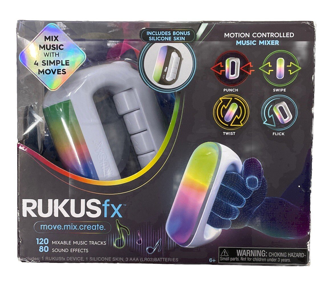RukusFX Motion-Controlled Music Mixer