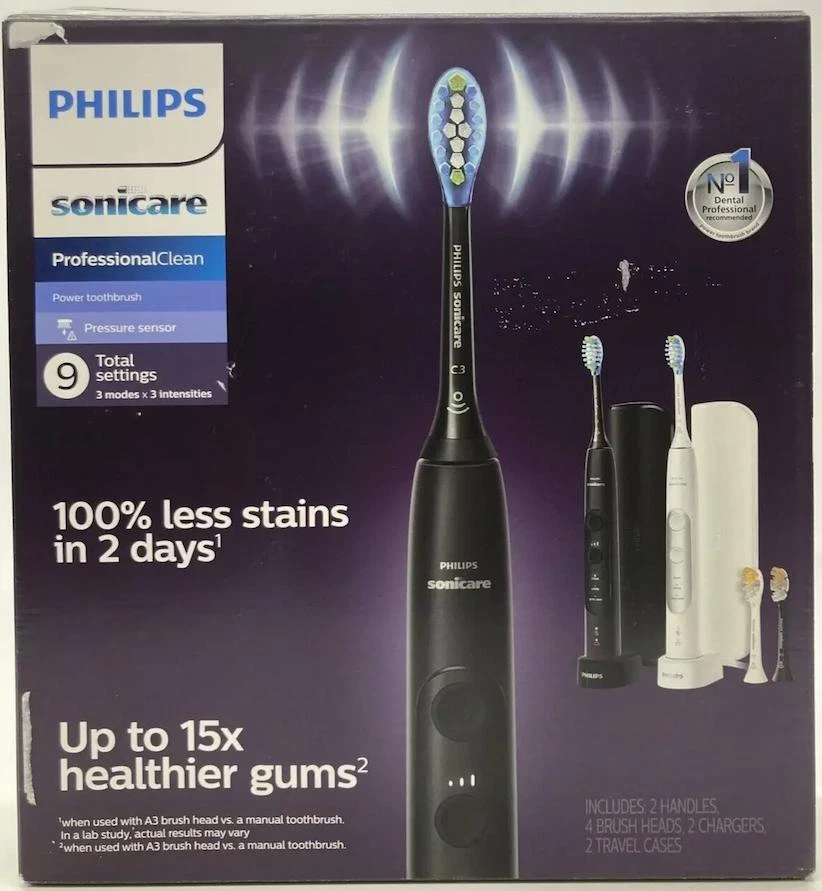Philips Sonicare Professional Clean Rechargeable Electric Toothbrush set