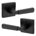 Kwikset Perth Passage Hall/Closet Door Lever 97201-122 Matte Black