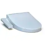 TOTO WASHLET C2 Electronic Bidet Toilet Seat, Elongated, Cotton White (Model UB-6800U)