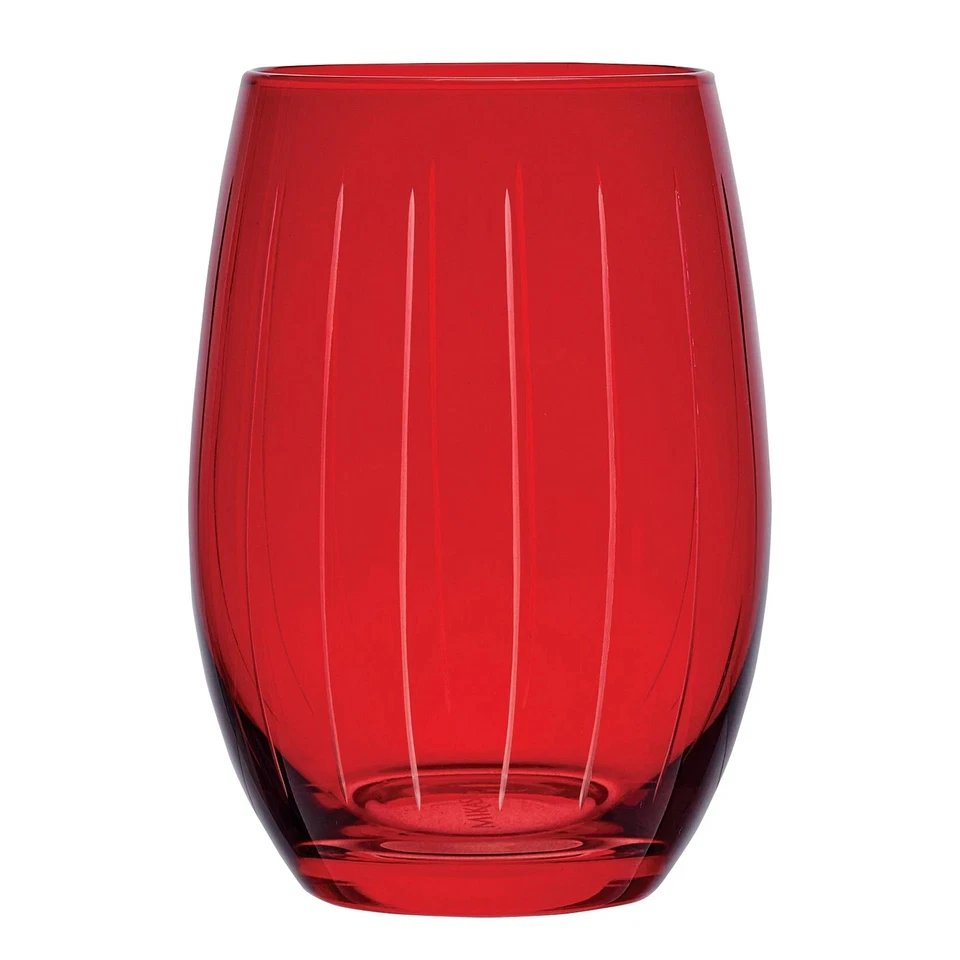 Mikasa Cheers Stemless Etched Wine Glasses Set of 6 - Image 5