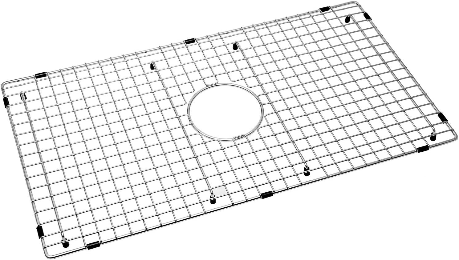 Serene Valley Sink Bottom Grid 29-1/2" X 15-9/16", Centered Drain with Corner Radius 3/8", Sink Protector NDG3016C