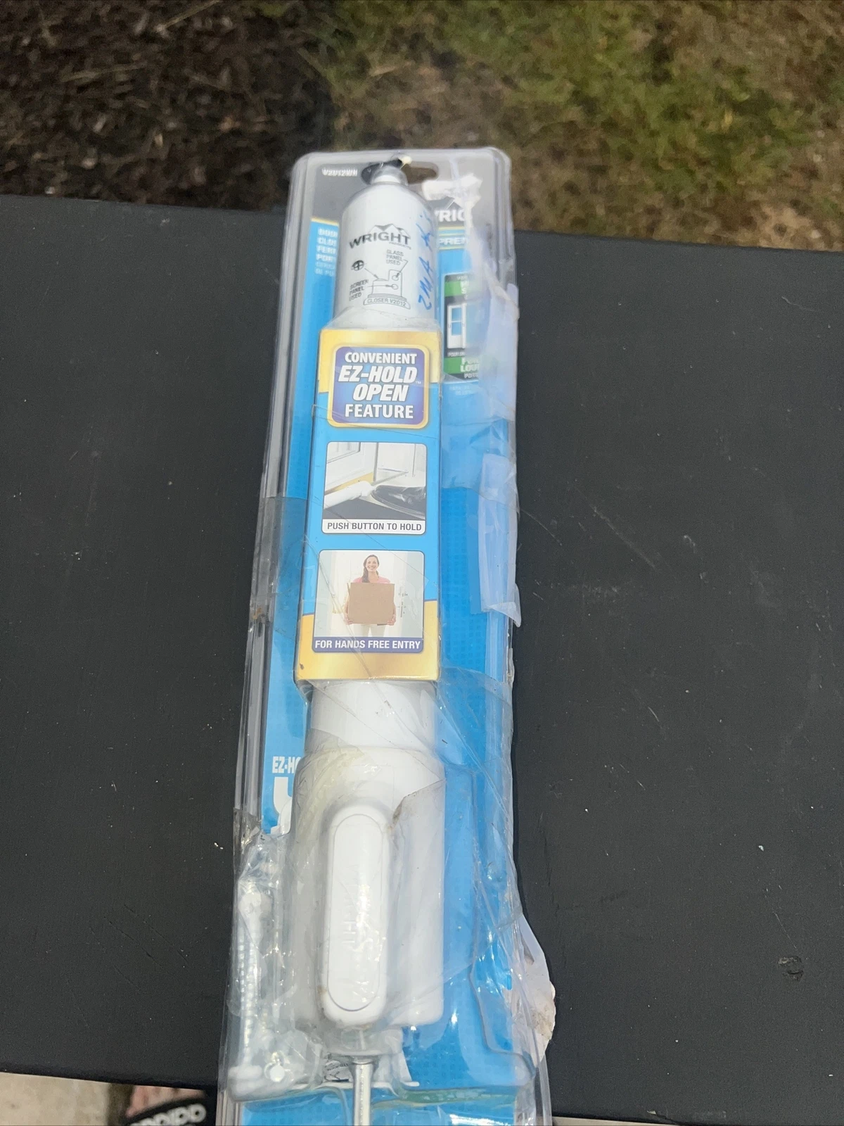 WRIGHT PRODUCTS 12.875-in EZ-Hold Adjustable White