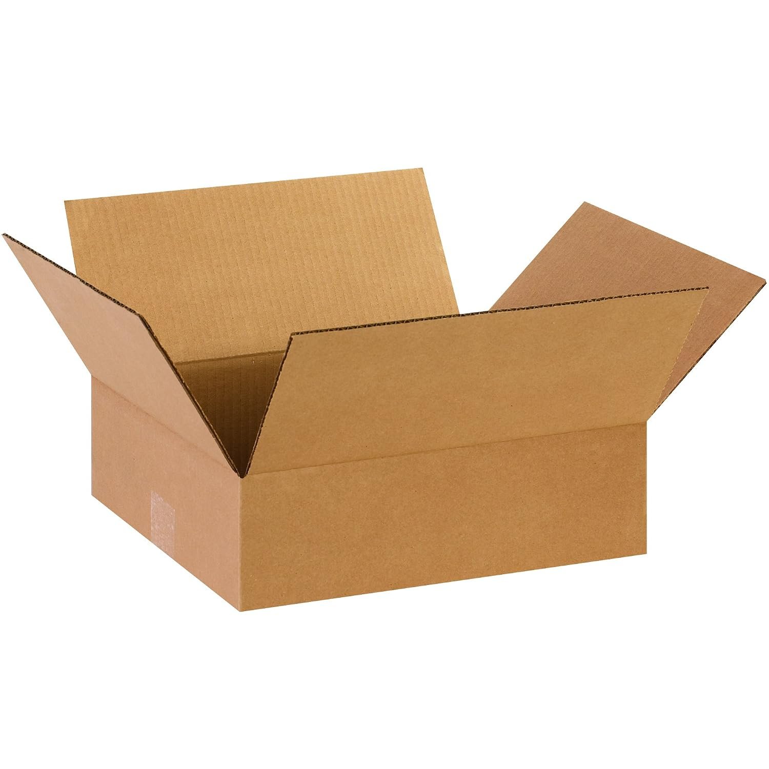 TAPE LOGIC 14 x 12 x 4 Corrugated Cardboard Boxes, Flat 14L x 12W x 4H, Pack of 25 Shipping, Packaging, Moving, Storage Box for Home or Business, Strong Wholesale Bulk Boxes