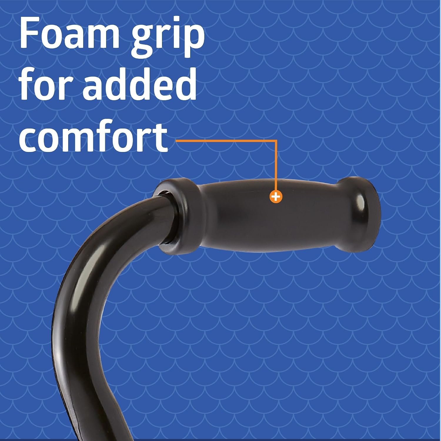 Medline Aluminum Quad Cane with Small Base for Balance, Knee Injuries, Leg Surgery Recovery & Mobility, Portable, Lightweight Walking Aid for Seniors & Adults - Image 3