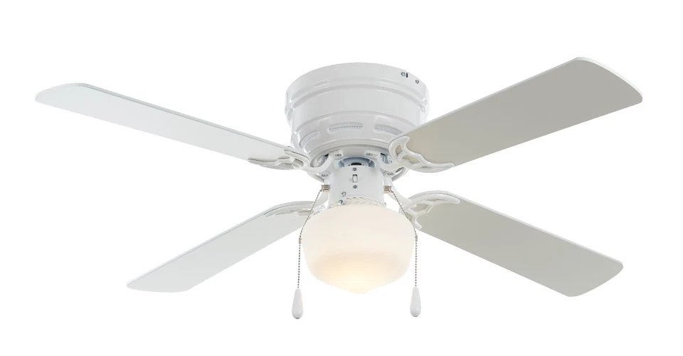 Mainstays 42 Flush-Mount Indoor Ceiling Fan wLight