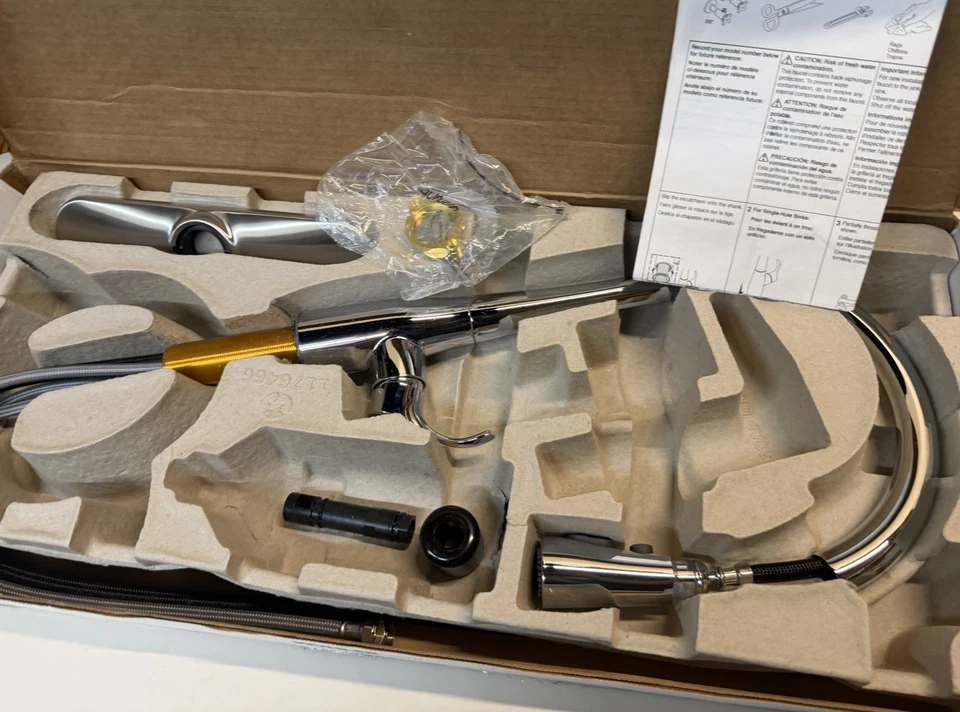 Kohler K-596-VS Simplice Single-Hole Pull-Down Kitchen Sink Faucet - Image 4