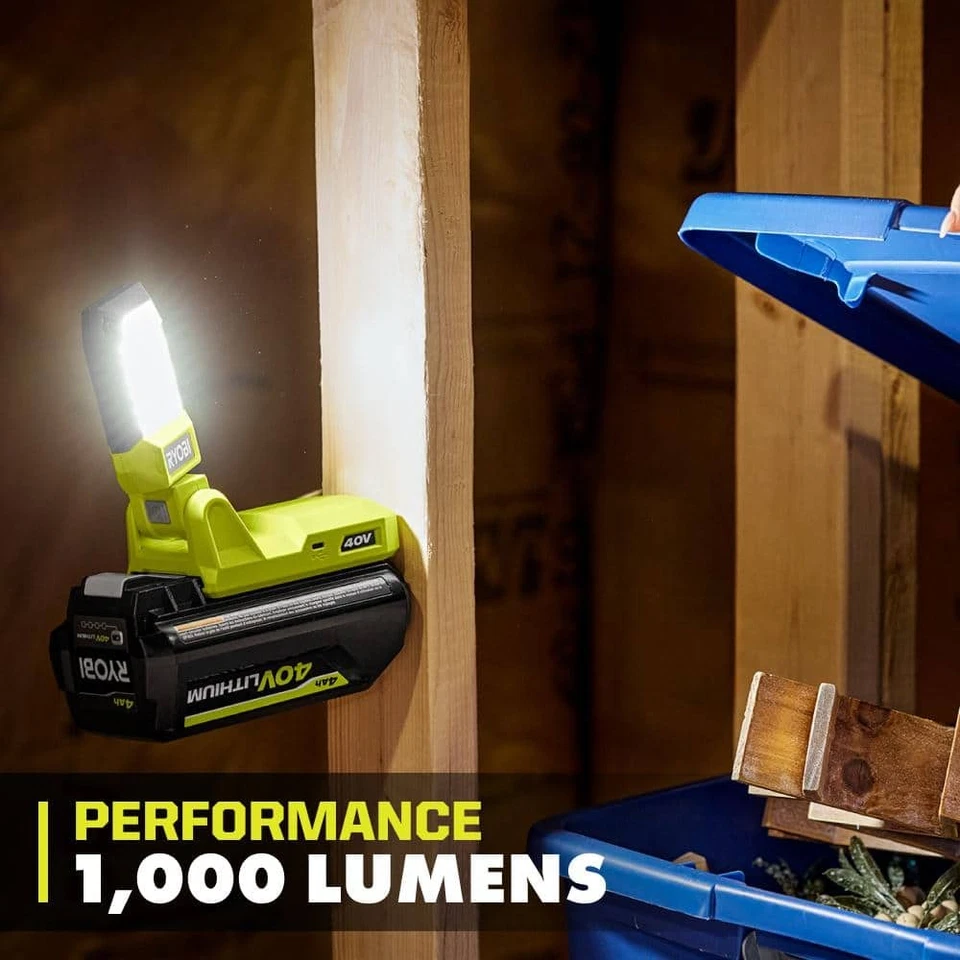 40V Cordless Battery Topper LED Work Light (Tool Only) - Image 5