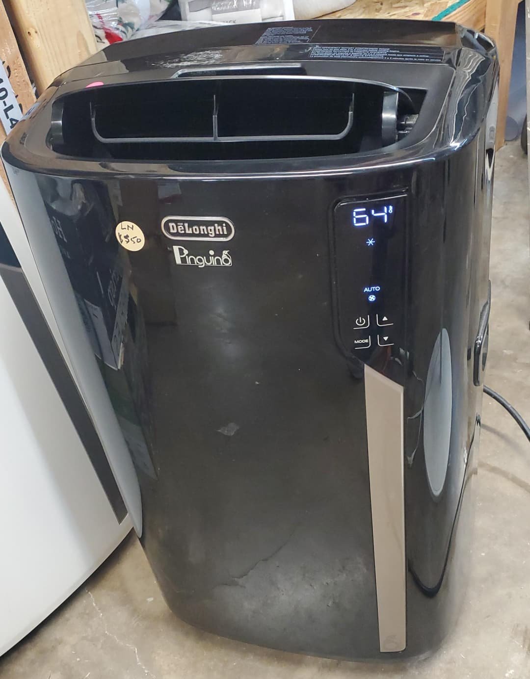 De'Longhi Pinguino PAC EL Series Portable Air Conditioner Black
