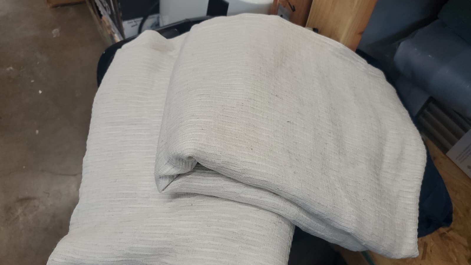 2 Pack 70 x 90 Hospital Blanket Unbleached Beige - Patient, Long Term Care, Medical Use, Bath Blanket
