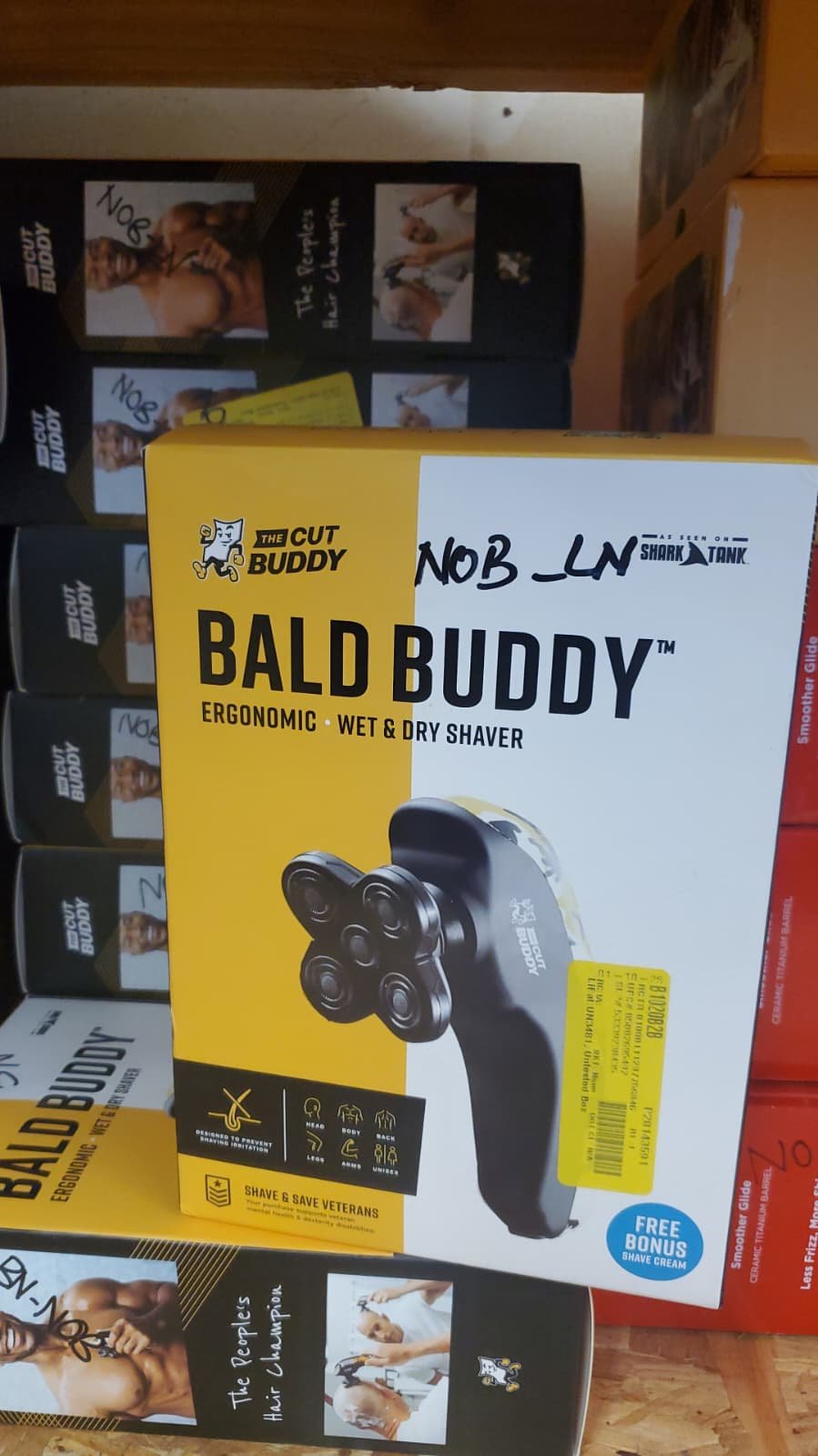 Bald Buddy Ergonomic Wet & Dry Bald Shaver from The Cut Buddy - Image 2