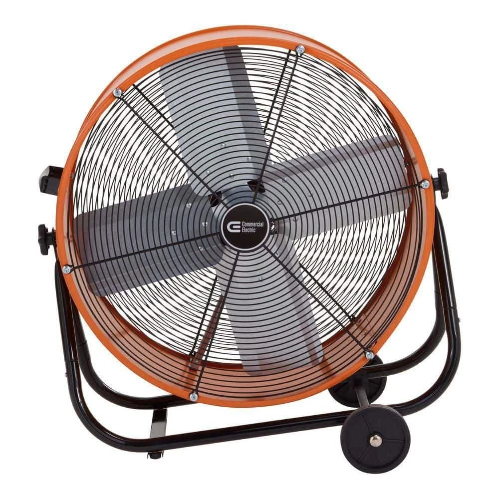 24 in. 2-Speed Heavy Duty Tilt Drum Fan - Image 2