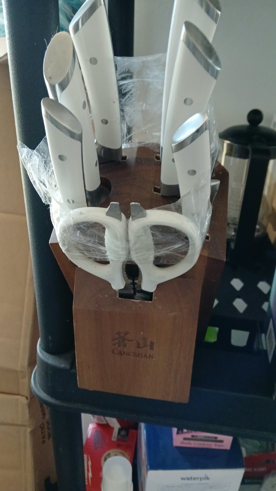 Cangshan Alps Series Forged German Steel Knife Block